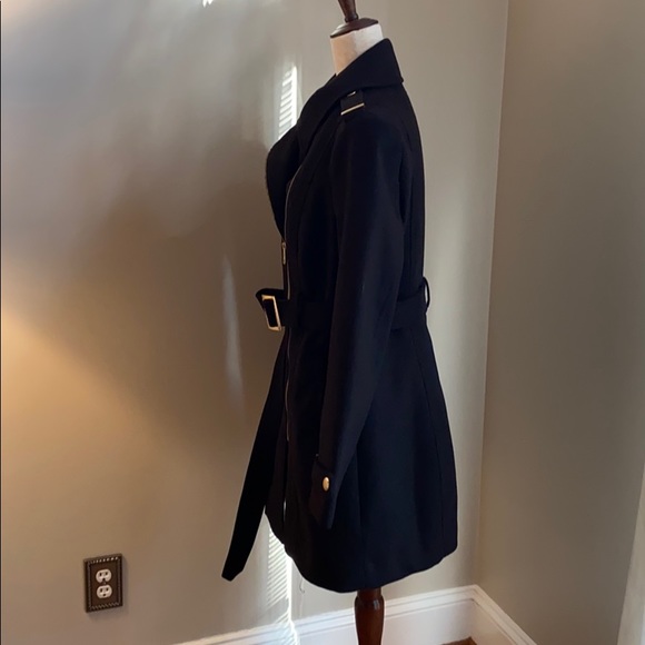 Black Rivet Coat - Picture 2 of 8